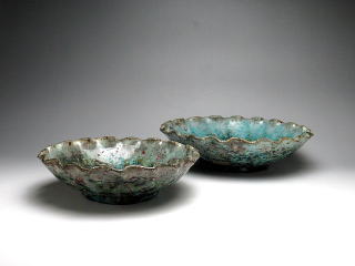 青　　波皿