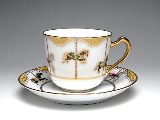 回転木馬　碗皿