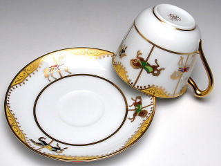 回転木馬　碗皿