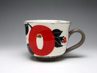 つばき　マグカップ