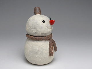 ゆきだるま　置物