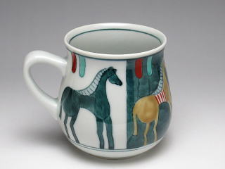 馬　マグカップ