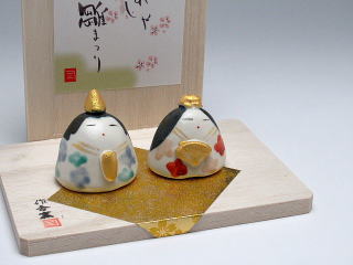 豆雛舞台飾り　置物