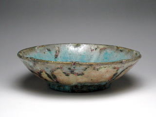 青　花皿（大）