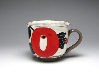 つばき　マグカップ