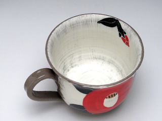 つばき　マグカップ