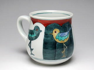 風見鶏（赤）　マグカップ