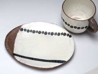 コーヒー豆　コーヒーカップ